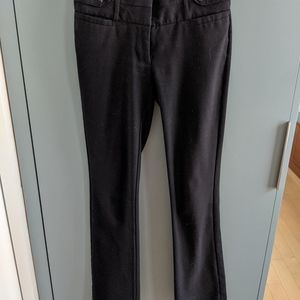 Black bootcut dress pants